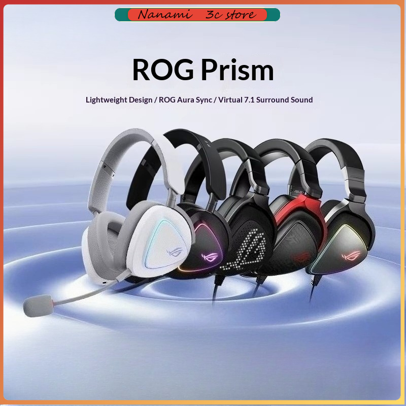 Gaming Headset Rgb - ROG 프리즘 경량 오버이어 게이밍 이어폰