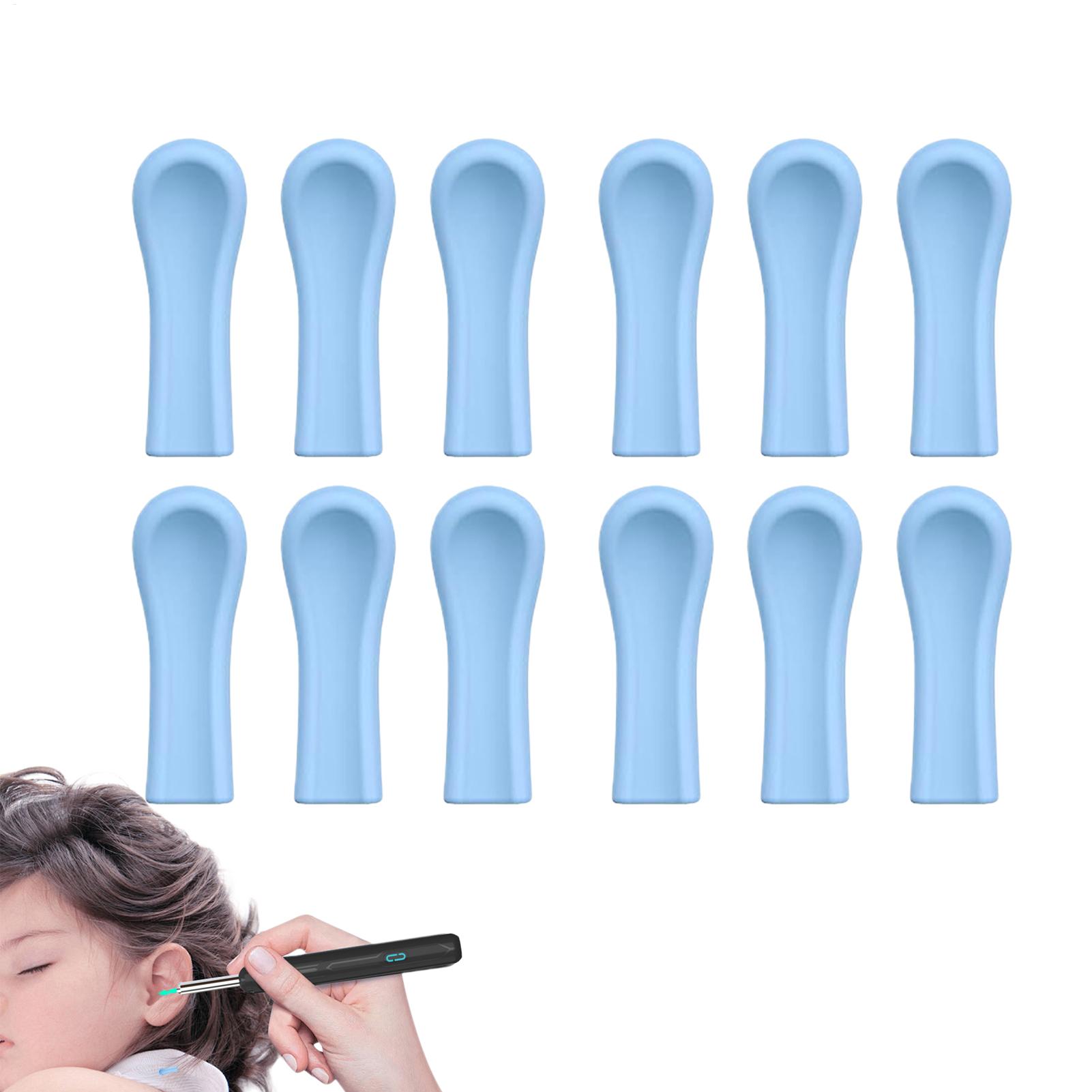Silicone Ear Tip Replacement - 실리콘 귀이개 팁 귀 청소기 왁스