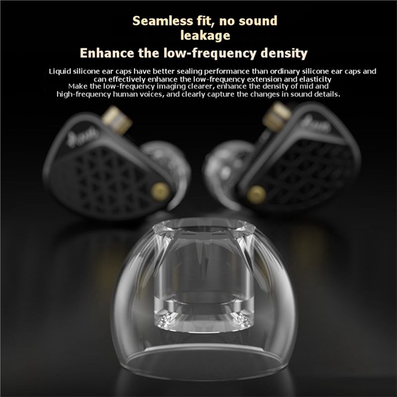 KZ LS01용 A23F-실리콘 이어팁, 고탄성 이어폰 - Silicone Ear Tip Replacement 리뷰 및 가격