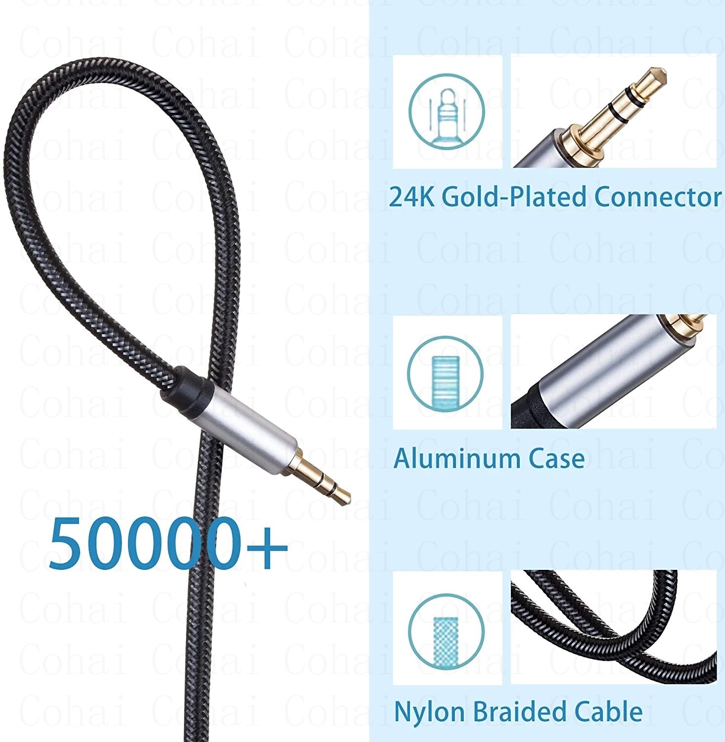 3.5mm 잭 오디오 케이블 잭 3.5mm 남성-남성  - Cable Extension 3.5 리뷰 및 가격
