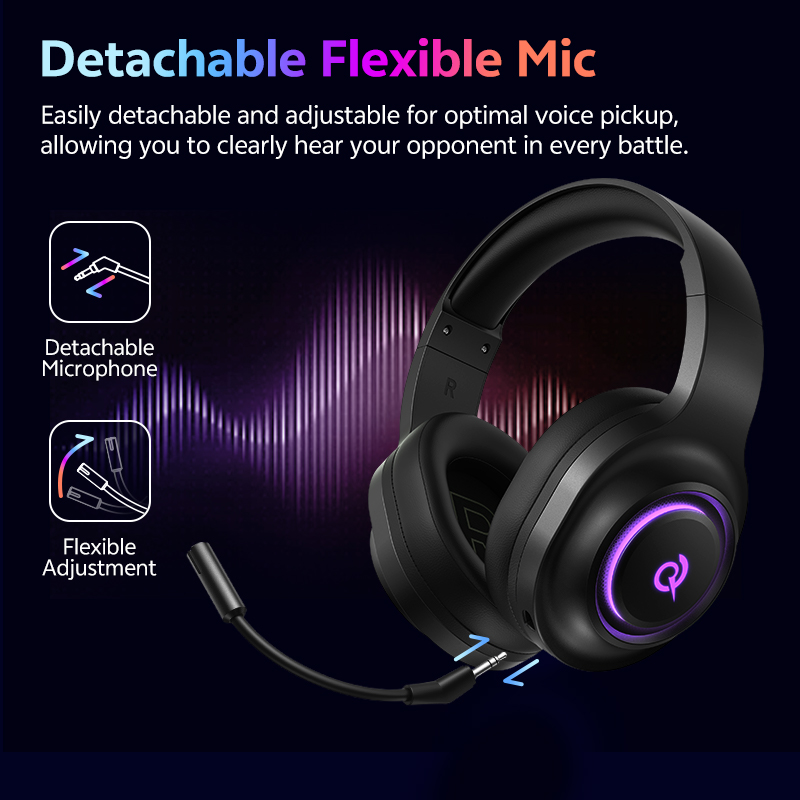 QCY Heroad V200 게이밍 헤드셋 (마이크 내 - Gaming Headset Rgb 리뷰 및 가격