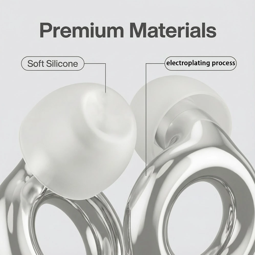 실리콘 소음 차단 귀마개, 새로운 전기도금 기술, 3가 - Silicone Ear Tip Replacement 리뷰 및 가격
