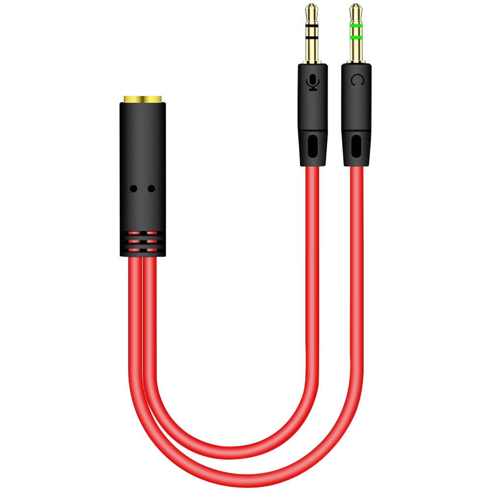 컴퓨터용 오디오 분배기 헤드폰 어댑터, 마이크 AUX  - Cable Extension 3.5 리뷰 및 가격