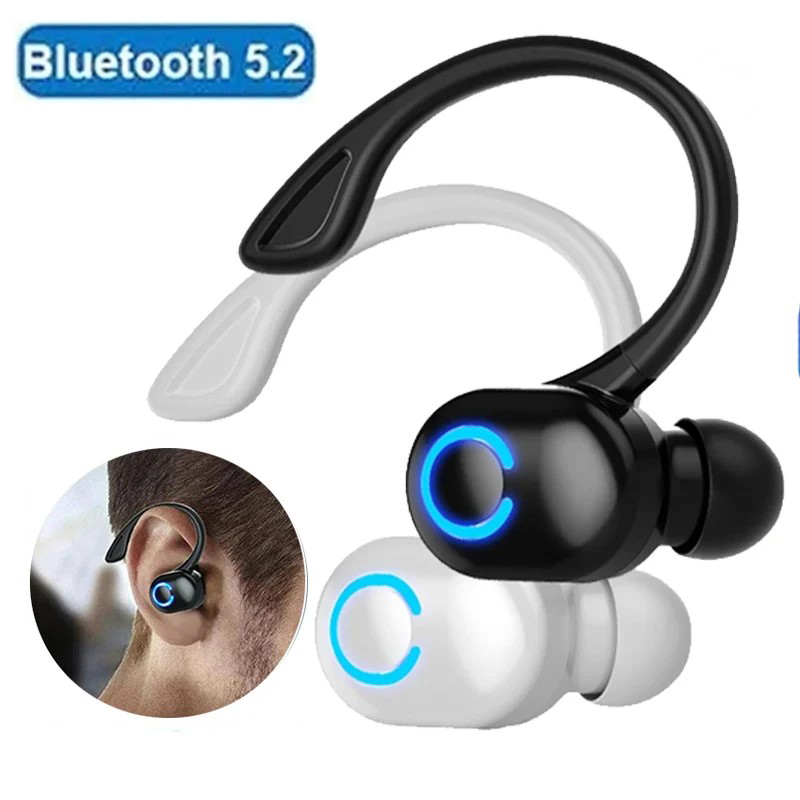 Bluetooth 5.2 무선 헤드셋 단일 귀고리 귀마 - Bluetooth Headset On Ear 리뷰 및 가격