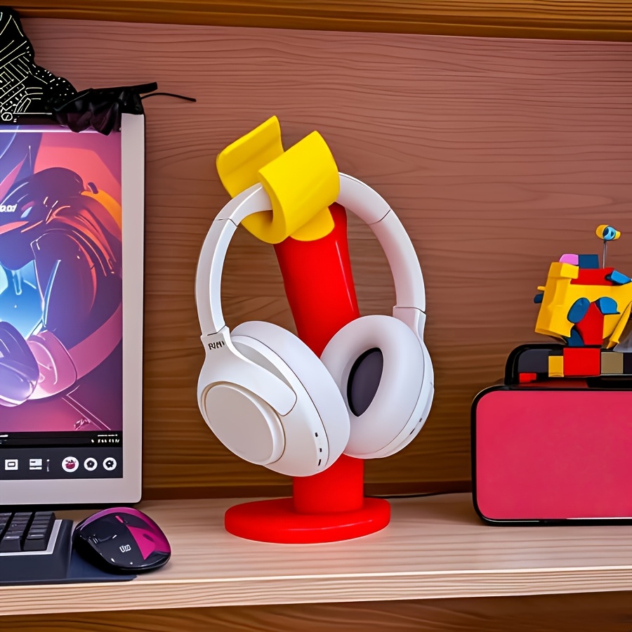 창의적인 헤드폰 스탠드 데스크탑 홀더 범용 오버이어 헤 - Headphone Stand Desk 리뷰 및 가격