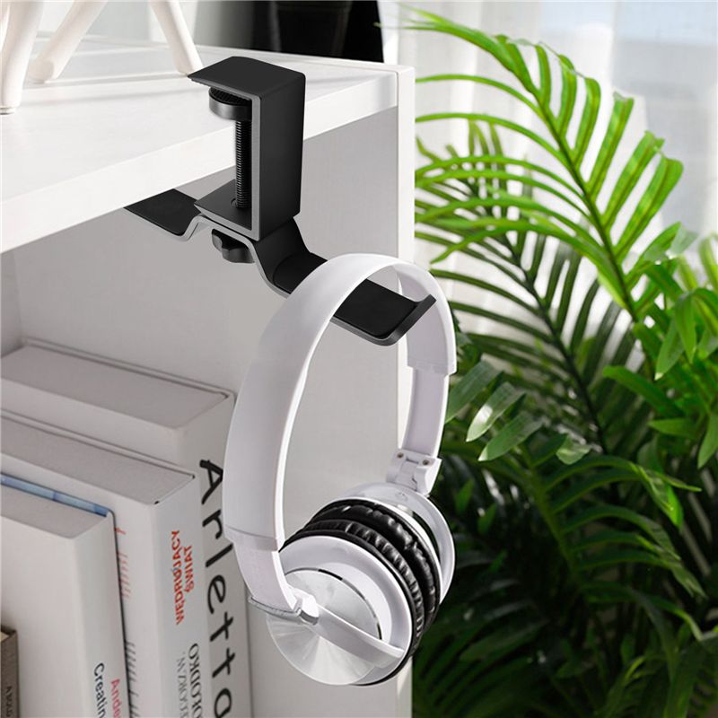 데스크 아래에 설치하는 듀얼 헤드폰 스탠드, 범용 PC - Headphone Stand Desk 리뷰 및 가격