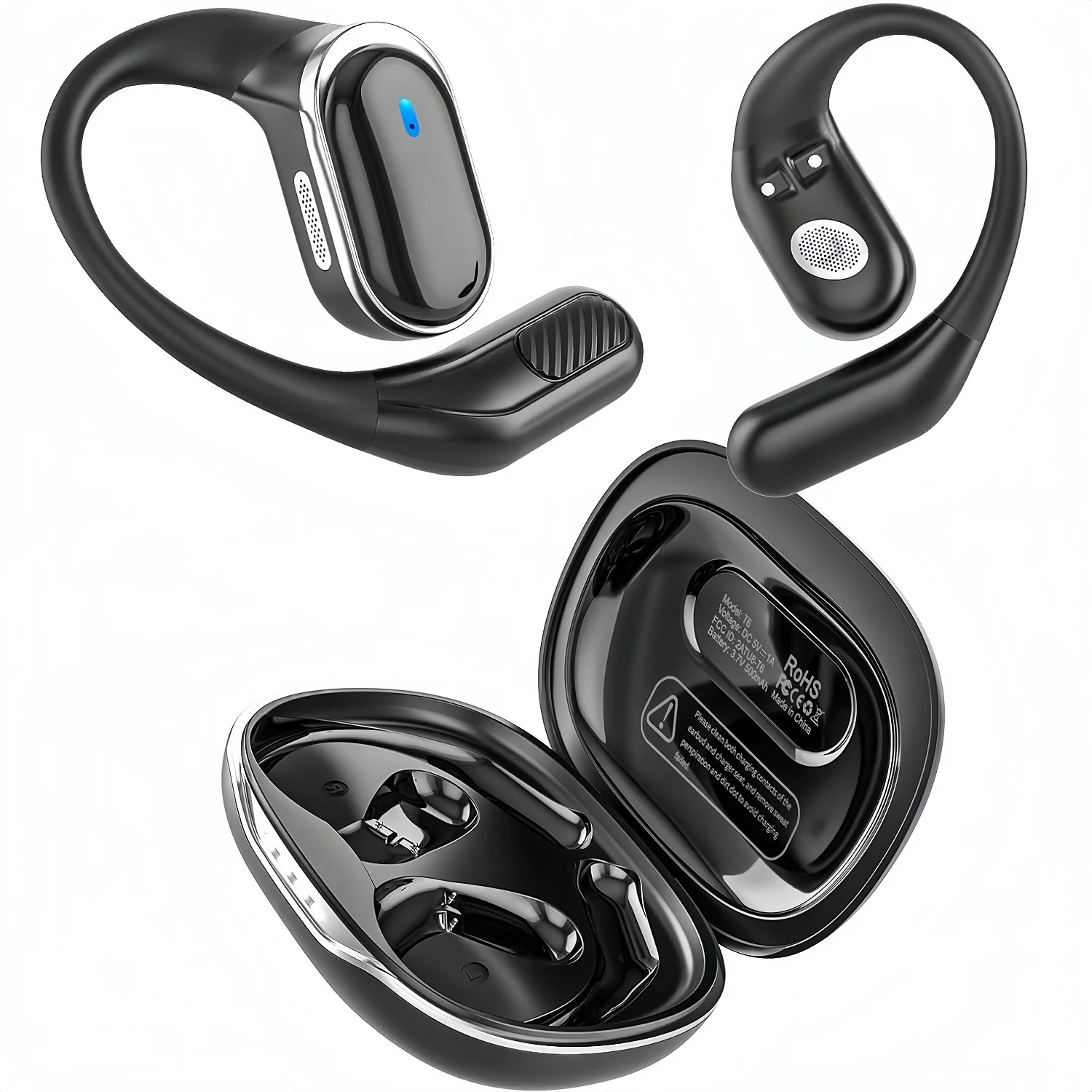블루투스 이어폰 무선 헤드폰(마이크 포함) 공기 전도  - Sports Earphone Hook 리뷰 및 가격